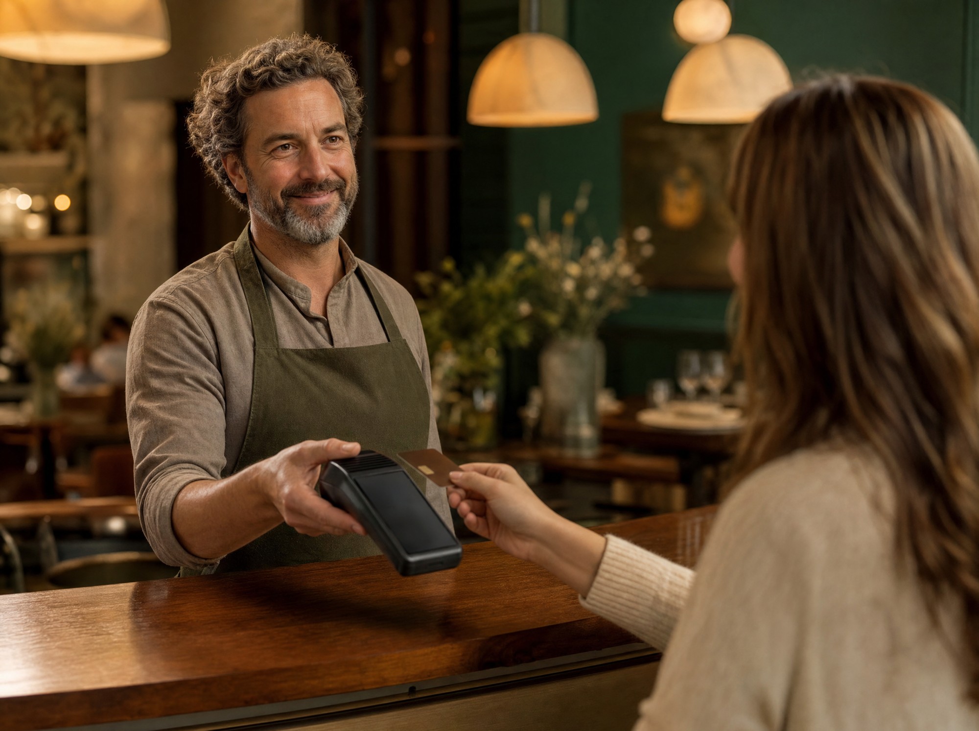 Illustrative restaurants & hospitality environment