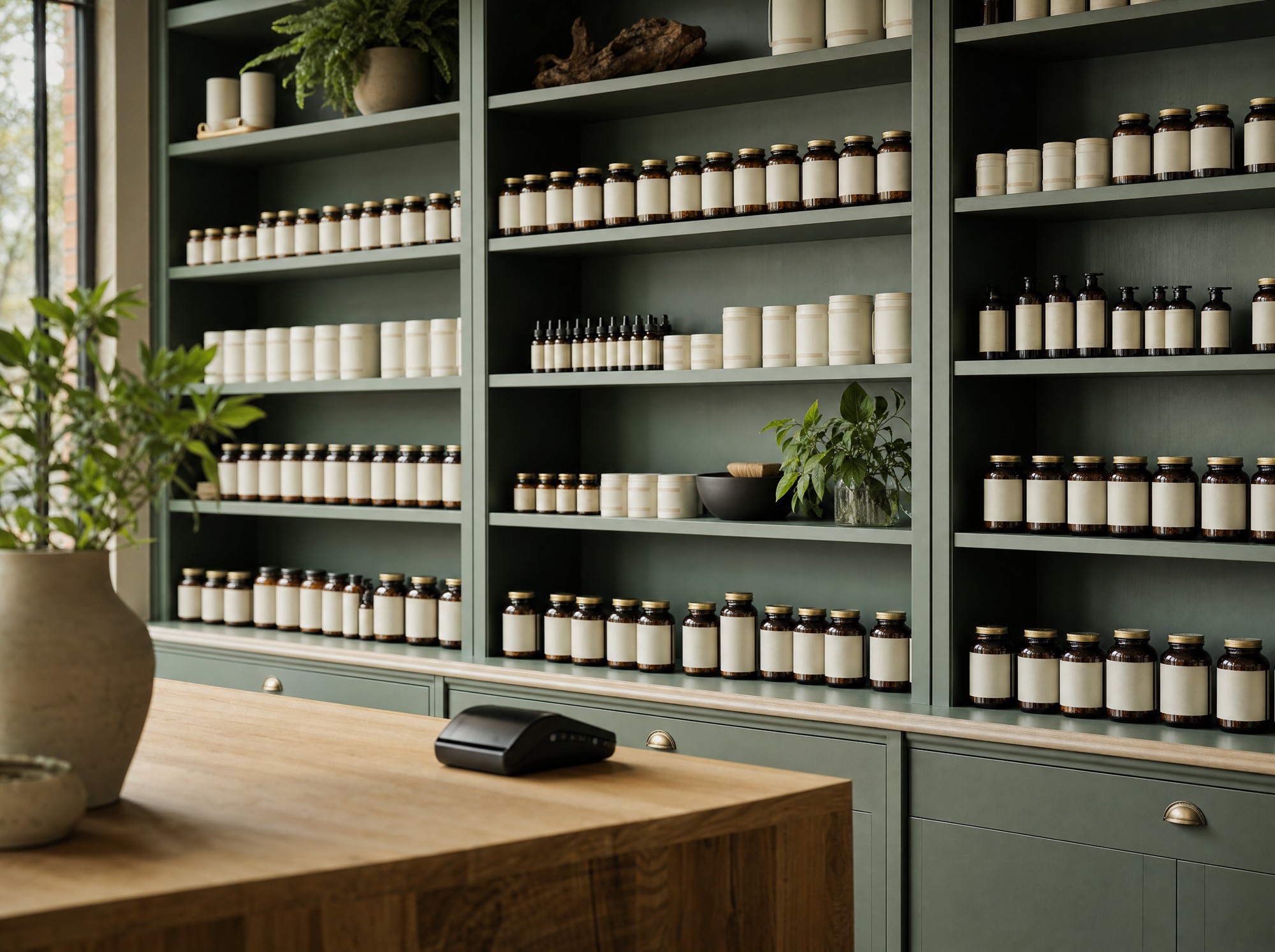 Illustrative retail & online environment